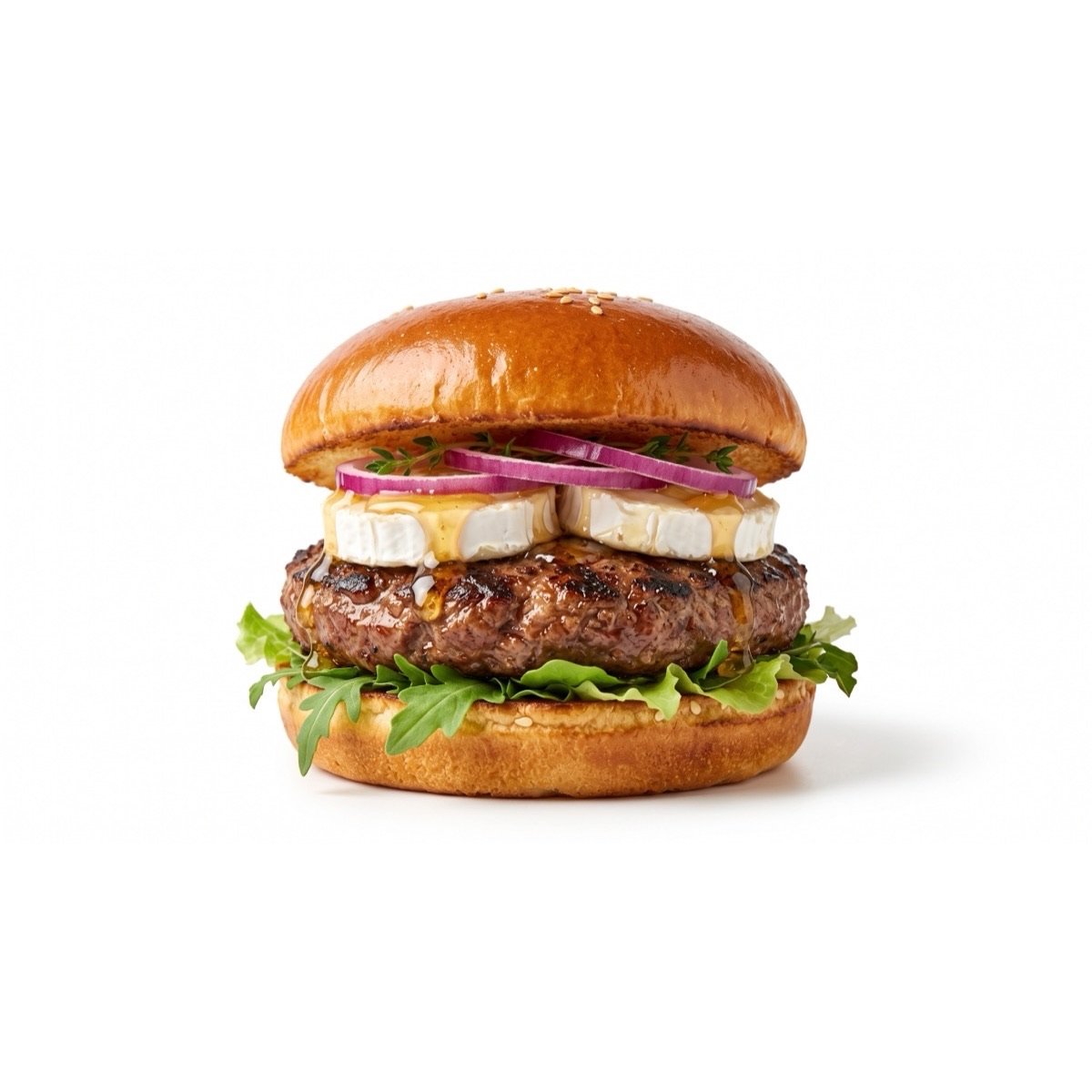Burger chèvre miel